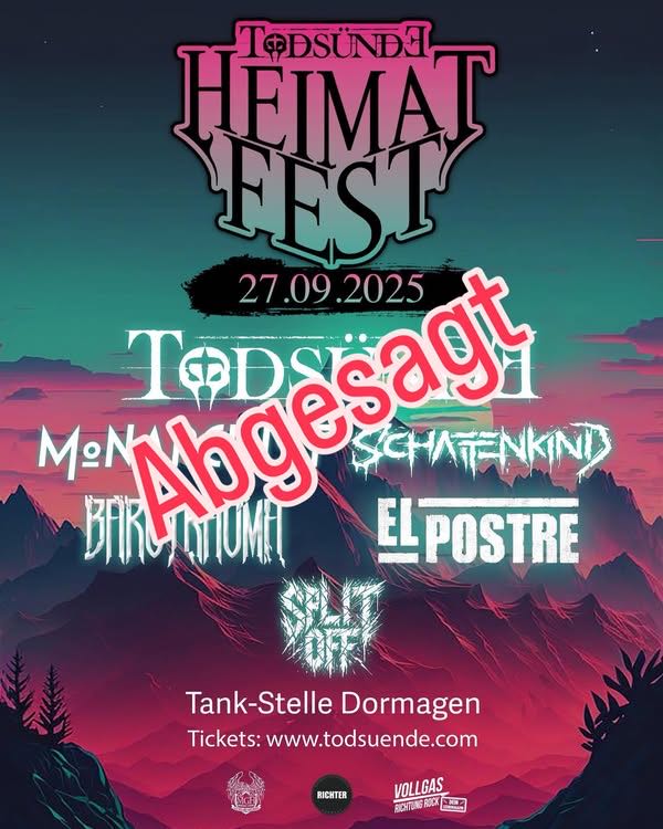 Heimatfest 2025 abgesagt